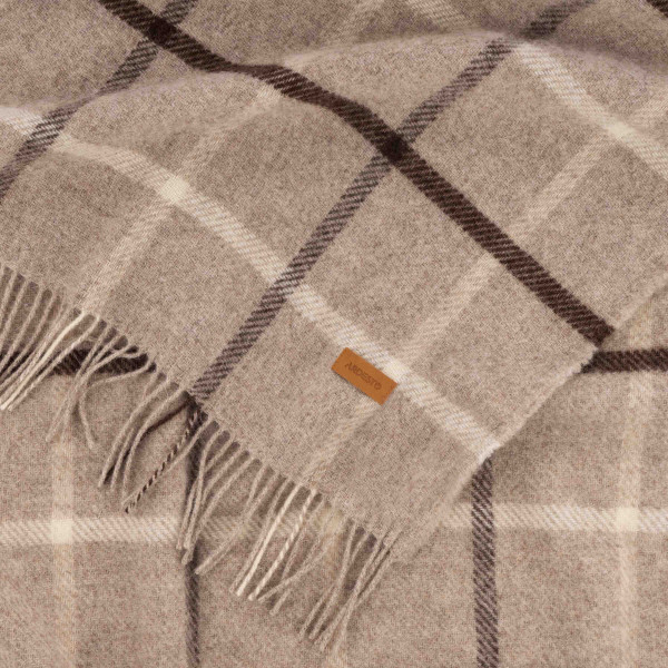 Плед Ardesto Leonardo Alpina ART0702LM 140x200 см бежевий