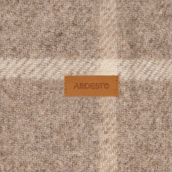 Плед Ardesto Leonardo Alpina ART0702LM 140x200 см бежевий