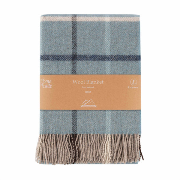 Плед Ardesto Leonardo Alpina ART0704LM 140x200 см блакитний