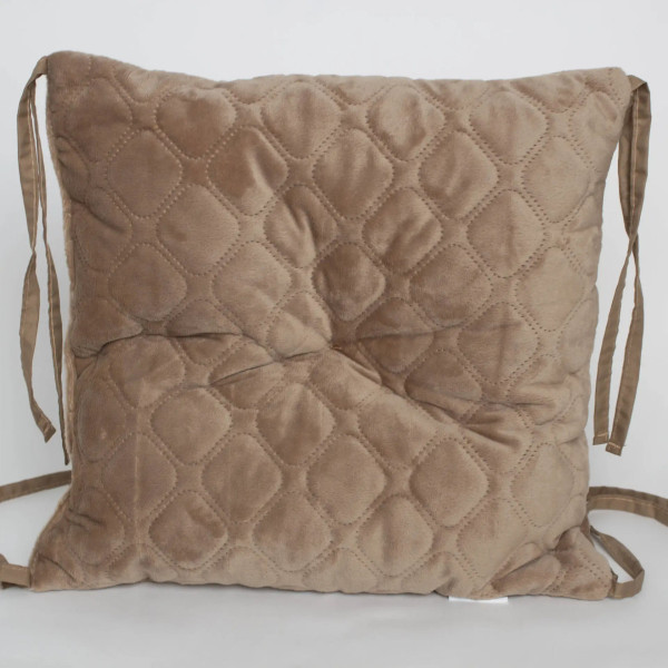 Подушка на стілець ТЕП VELURE 3-04551_32313 40х40 см капучіно