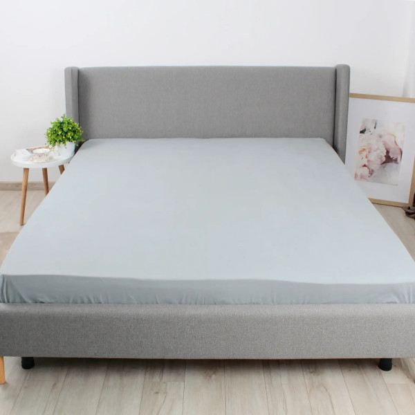 Простирадло-чохол на гумці євро ТЕП Натхнення 2-04019_30365 200х200 см сіра