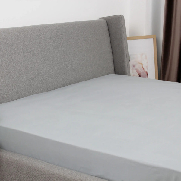 Простирадло-чохол на гумці євро ТЕП Натхнення 2-04019_30365 200х200 см сіра