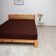 Простирадло-чохол на гумці полуторна ТЕП Натхнення 2-04015_31132 120х200 см шоколадна