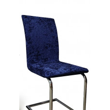 Чохол на стілець універсальний Велюр Туреччина 50664 індиго