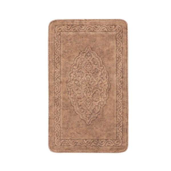 Килимок у ванну Arya Damaks AR-A107217-Beige 120х70 см бежевий