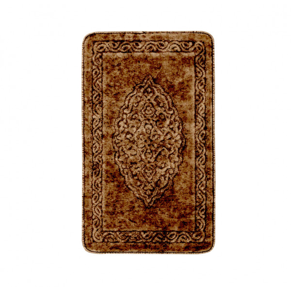 Килимок у ванну Arya Damaks AR-A107217-Brown 120х70 см коричневий