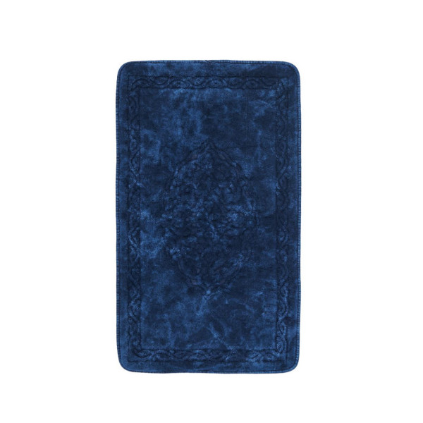 Килимок у ванну Arya Damaks AR-A107217-Dark-Blue 120х70 см синій