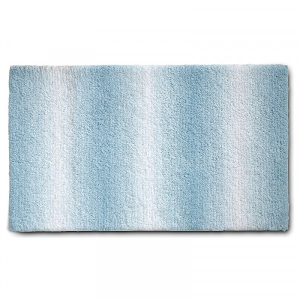 Килимок для ванної кімнати Kela Ombre 23570 100х60х1.6 см морозно-блакитний