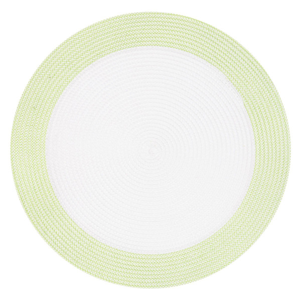 Килимок сервірувальний Ardesto AR3324DGN 38 см білий із зеленим