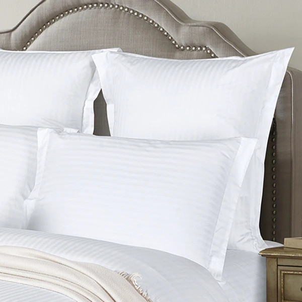 Комплект наволочок страйп-сатин Love You SW01 34054 50х70 см 2 шт білий