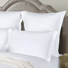 Комплект наволочок страйп-сатин Love You SW01 34055 70х70 см 2 шт білий