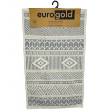 Набір килимків для ванної Eurogold Marina BRT0193 2 предмети сірий