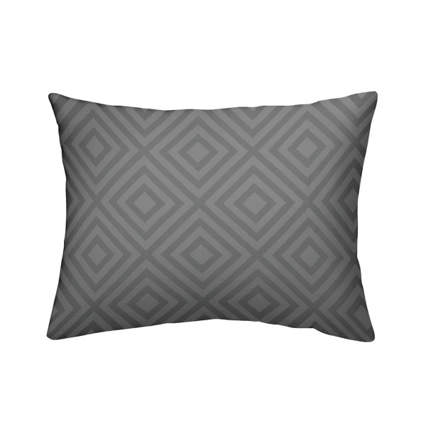 Наволочка Love You Бязь Ромб сірий 7587 50х70 см