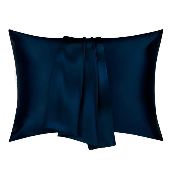 Наволочка шовкова Love You 5020 50х70 см синя