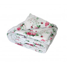 Ковдра закрита овеча вовна (Бязь) Двоспальна Євро 200х220 51299