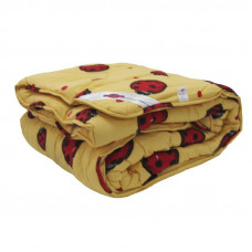 Ковдра закрита овеча вовна (Бязь) Двоспальна Євро 200х220 51318