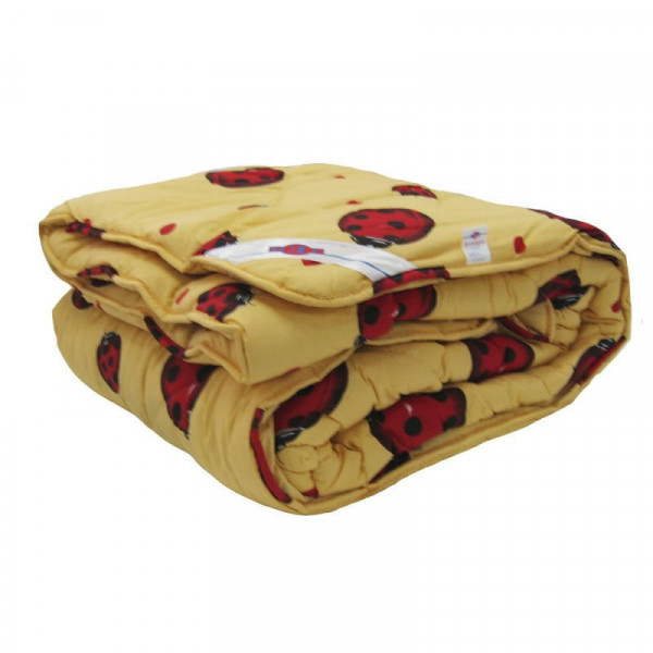 Ковдра закрита овеча вовна (Полікоттон) Двоспальна 180х210 51027