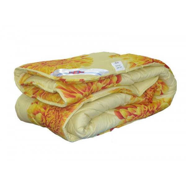 Ковдра закрита овеча вовна (Полікоттон) Двоспальна Євро 200х220 51066