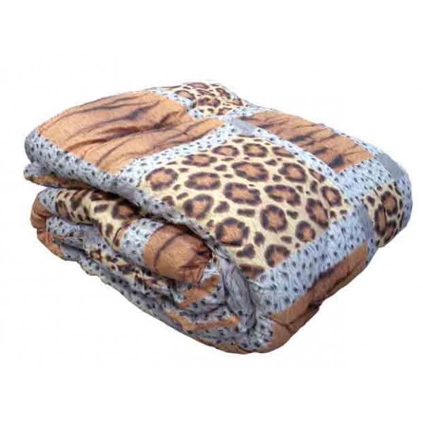 Ковдра закрита овеча вовна (Полікоттон) Двоспальна Євро 200х220 51096