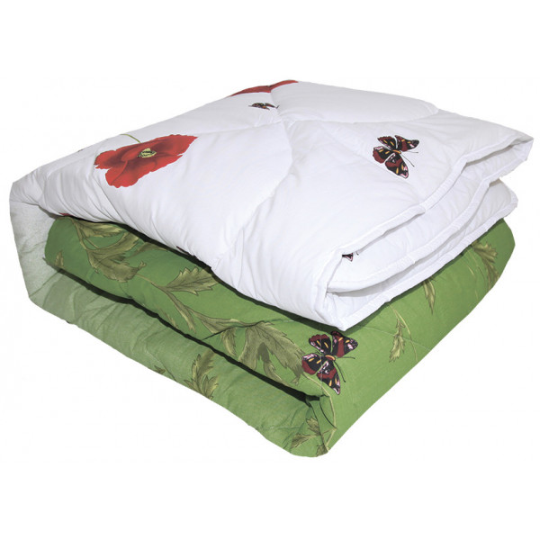 Ковдра закрита овеча вовна (Полікоттон) Полуторна 150х210 51106