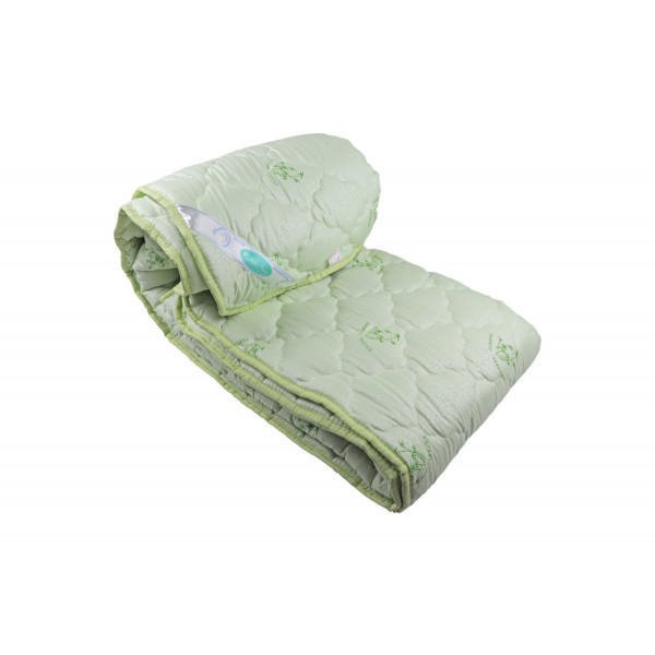 Ковдра закрита однотонна бамбукове волокно (Мікрофібра) Двоспальна 180х210 55035