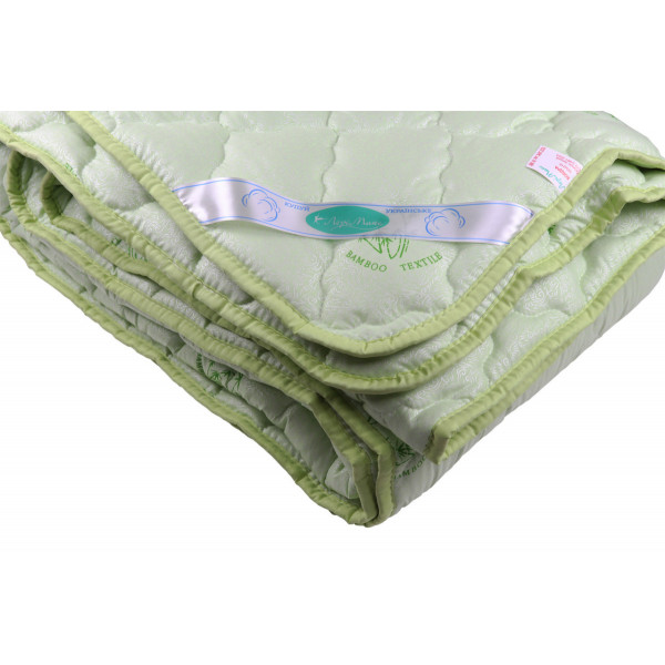 Ковдра закрита однотонна бамбукове волокно (Мікрофібра) Двоспальна 180х210 55036
