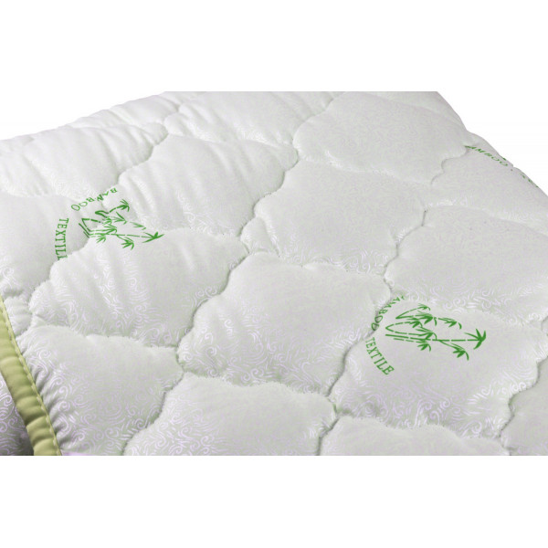 Ковдра закрита однотонна бамбукове волокно (Мікрофібра) Двоспальна 180х210 55037