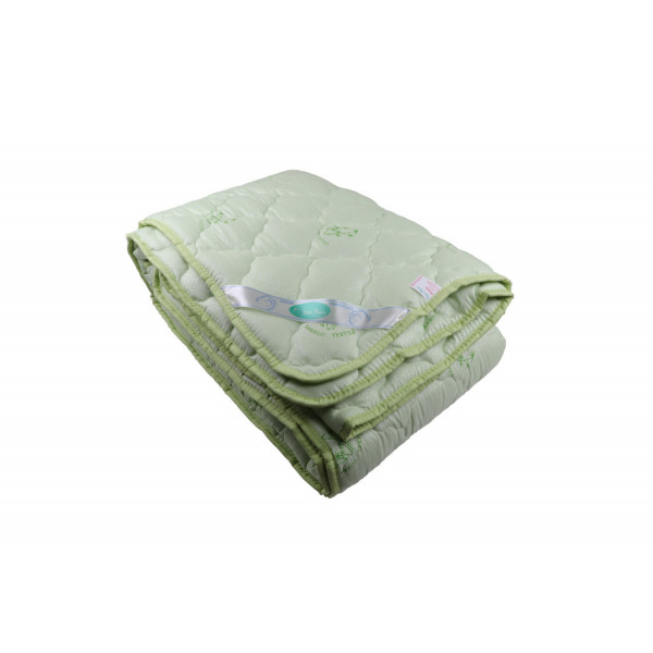 Ковдра закрита однотонна бамбукове волокно (Мікрофібра) Полуторна 150х210 55044