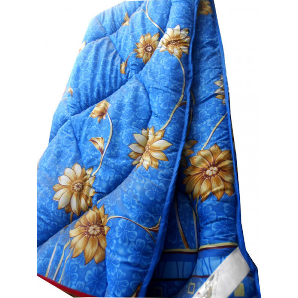 Ковдра літня холлофайбер одинарна (Полікоттон) Двоспальна 180х210 51171