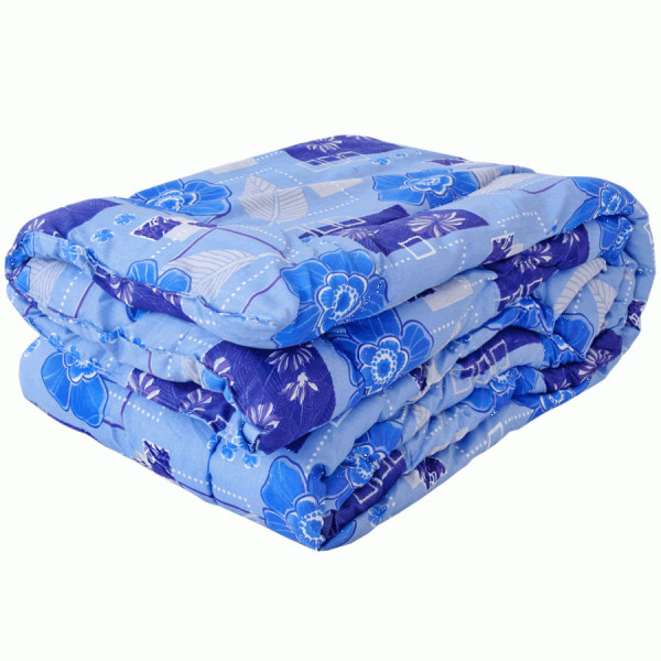 Ковдра літня холлофайбер одинарна (Полікоттон) Двоспальна Євро 200х220 54508