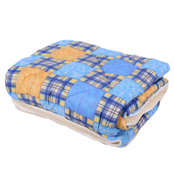 Ковдра відкрита овеча вовна (Полікоттон) Двоспальна 180х210 51236