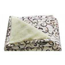 Ковдра відкрита овеча вовна (Полікоттон) Полуторна 150х210 51257