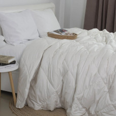 Ковдра полуторна ТЕП ZARTE SCHAFWOLLE 1-03883_00000 155х200 см біла