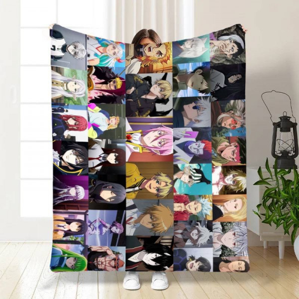 Плед 3D 33 Аніме 16593 160х200 см