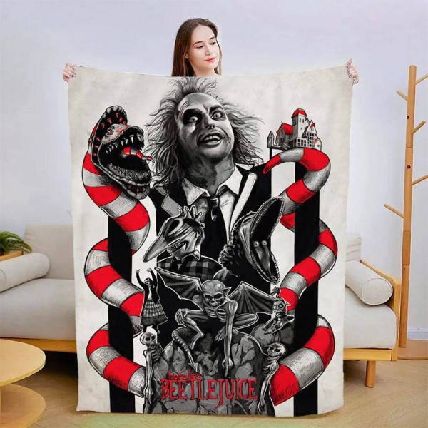 Плед 3D BEETLEJUIC 15408 160х200 см