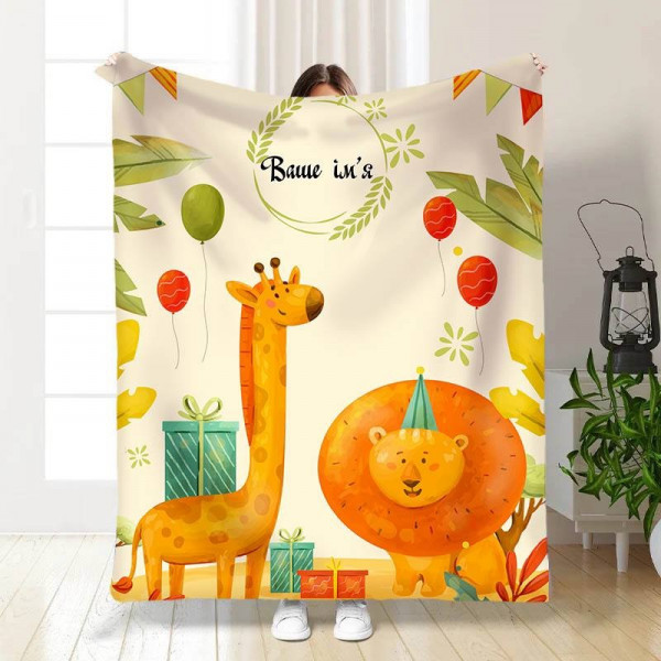 Плед 3D іменний Дитячий іменний 15658 160х200 см