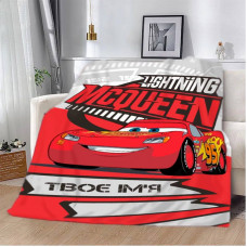 Плед 3D іменний Блискавка Маквін 13049 160х200 см