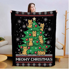 Плед 3D новорічний Щасливого Різдва 15456 160х200 см