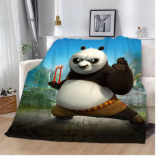 Плед 3D Панда Кунг Фу №2 13014 135х160 см