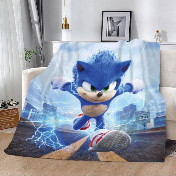 Плед 3D Сонік 12247 135х160 см