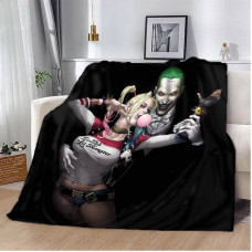 Плед 3D Харлі Квін і Джокер 12231 160х200 см