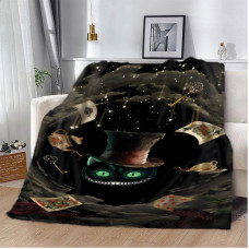 Плед 3D Чеширський Кіт 12373 135х160 см