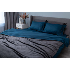 Плед Ardesto Flannel ART0213SB 200х220 см темно-сірий