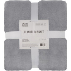 Плед Ardesto Flannel ART0228SB 200х220 см світло-сірий