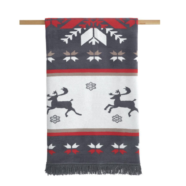 Плед Arya Бавовна Christmas Morie AR-A107346 150х200 см