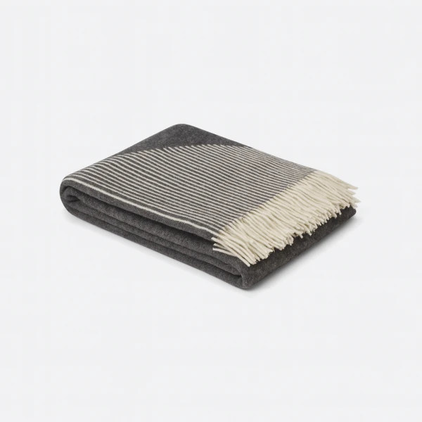 Плед кашеміровий Love You 6066 140х200 см сірий