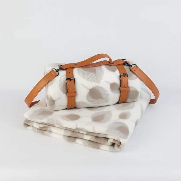 Плед тревел флісовий Love You Листопад9106R 150x200 см