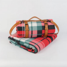 Плед тревел флісовий Love You Тепла класика 9111R 150x200 см