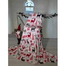 Плед флісовий Dushka Home Merry Christmas 15 21491 200х230 см