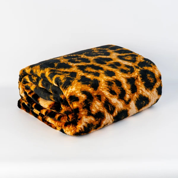 Плед флісовий Love You Дикий Леопард ly9222 200х220 см